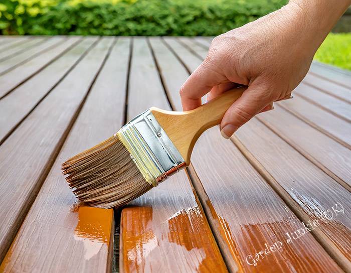 Re-Oiling a Patio Deck